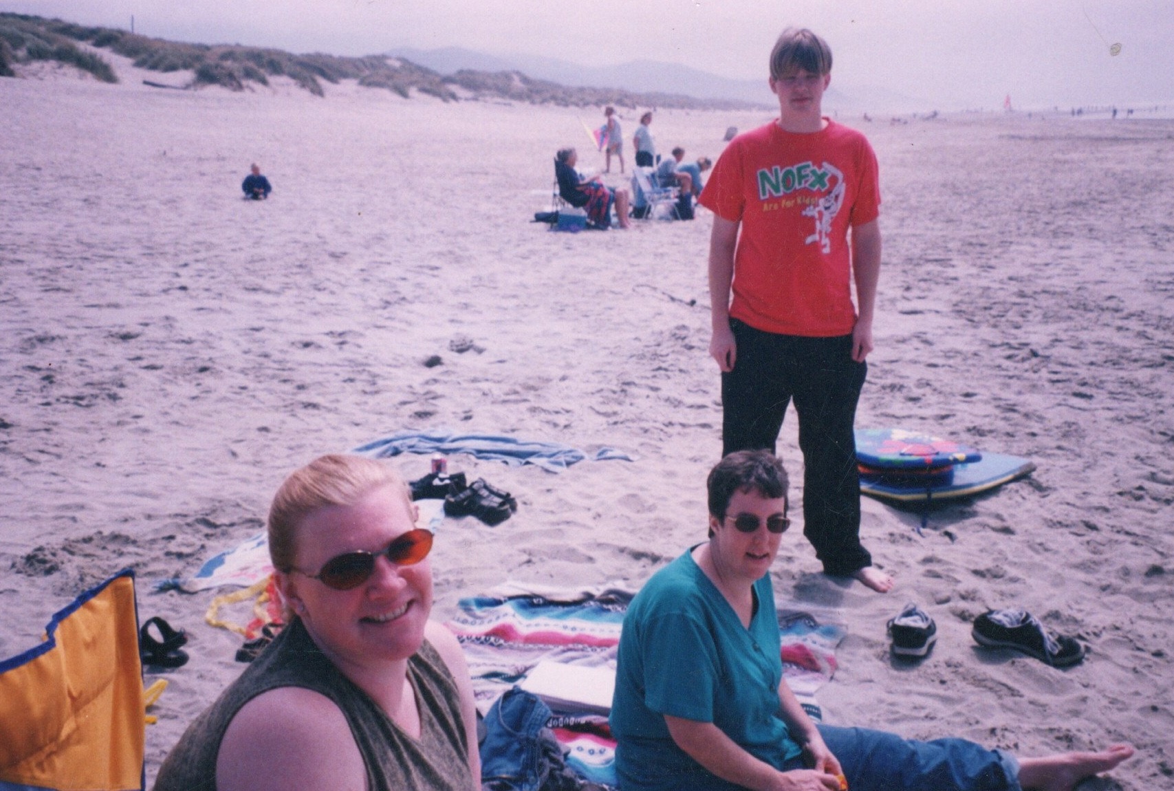 Summer 1997 at the beach — the freedom technology was supposed to give us